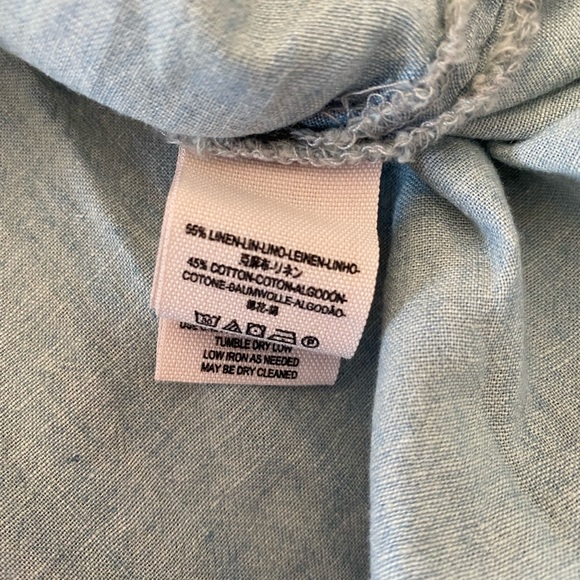 Free people- denim pullover - Picture 7 of 11